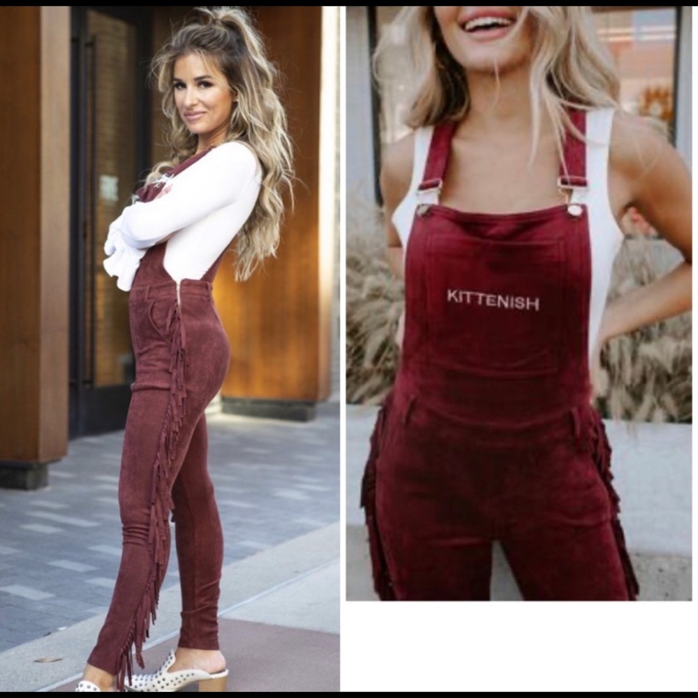 Kittenish Overalls